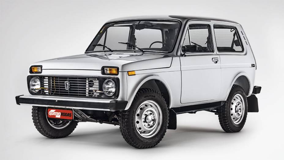 O Lada russo foi criado com tecnologia "herdada" da Fiat | <a href="https://quatrorodas.abril.com.br/carros/classicos-grandescarros/lada-niva-793595.shtml" rel="migration">Leia mais</a>