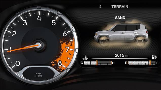 Sistema eletrônico controla a aderência | <a href="https://quatrorodas.abril.com.br/reportagens/geral/vale-esperar-jeep-renegade-791986.shtml" rel="migration">Leia mais</a>