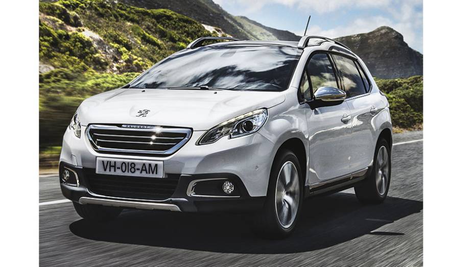 SUV é 20 cm mais longo e 10 cm mais alto que o Peugeot 208 hatch | <a href="https://quatrorodas.abril.com.br/reportagens/geral/vale-esperar-peugeot-2008-793301.shtml" rel="migration">Leia mais</a>