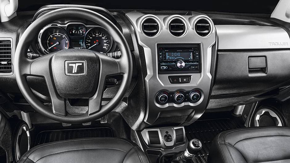 Novo painel tem 5 sa&iacute;das de ar | <a href="https://quatrorodas.abril.com.br/carros/testes/troller-t4-800224.shtml" rel="migration">Leia mais</a>