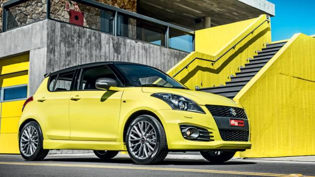 Japonês utiliza motor aspirado e câmbio manual | <a href="https://quatrorodas.abril.com.br/carros/testes/suzuki-swift-sport-r-798745.shtml" rel="migration">Leia mais</a> Japonês utiliza motor aspirado e câmbio manual | <a href="https://quatrorodas.abril.com.br/carros/testes/suzuki-swift-sport-r-798745.shtml" rel="migration">Leia mais</a>