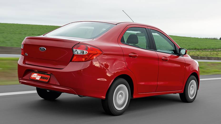 O Ka+ 1.0 chega em três versões e pode custar até R$ 42.490 | <a href="http://quatrorodas.abril.com.br/carros/testes/ford-ka-1-0-824120.shtml" target="_blank" rel="migration">Leia mais</a>