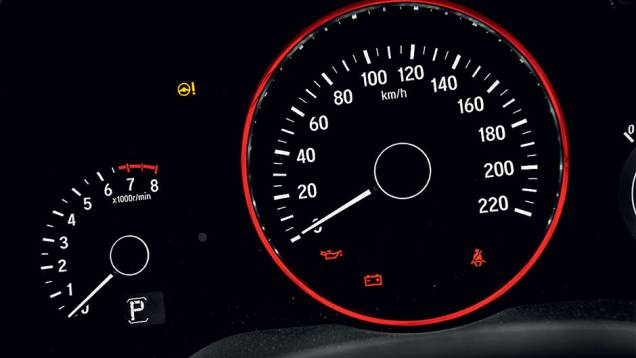 Cor do velocímetro configurável | <a href="https://quatrorodas.abril.com.br/carros/testes/honda-hr-v-exl-848201.shtml" target="_blank" rel="migration">Leia mais</a> Cor do velocímetro configurável | <a href="https://quatrorodas.abril.com.br/carros/testes/honda-hr-v-exl-848201.shtml" target="_blank" rel="migration">Leia mais</a>