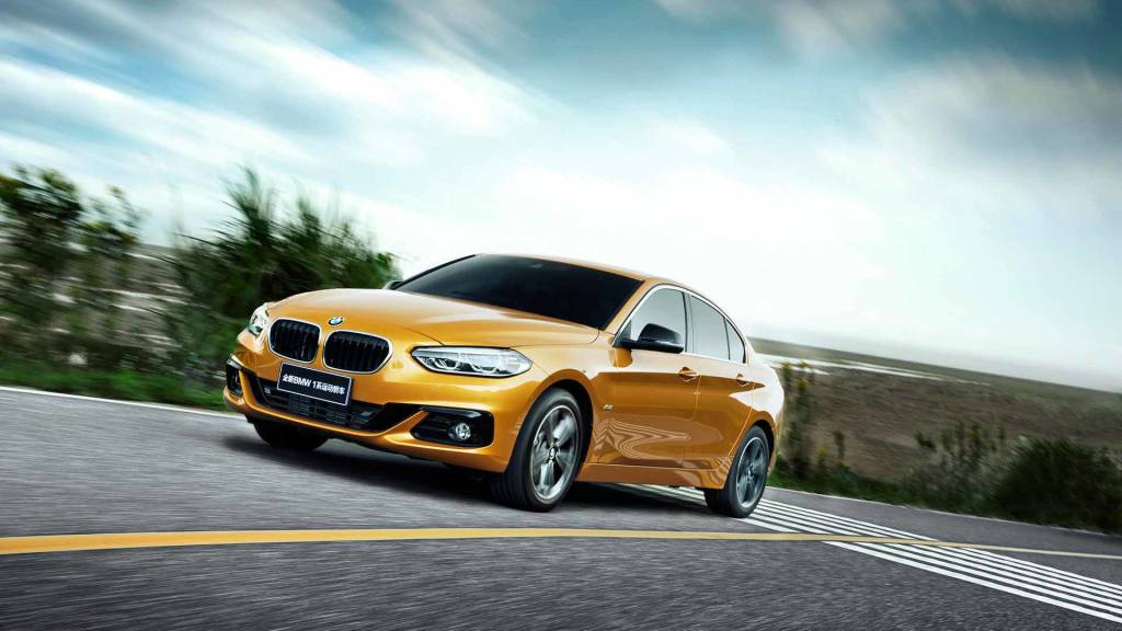 BMW Série 1 Sedan será vendido inicialmente na China, mas poderá ser global em breve