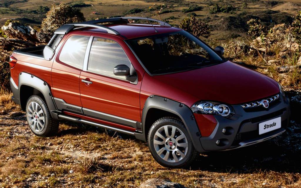 Fiat Strada é a única picape a liderar o mercado, mesmo que por apenas um mês