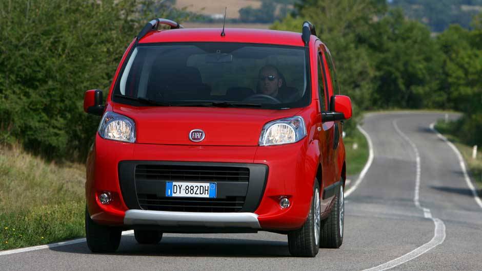 Qubo Trekking &eacute; um modelo "outdoor", que caracteriza a Fiat