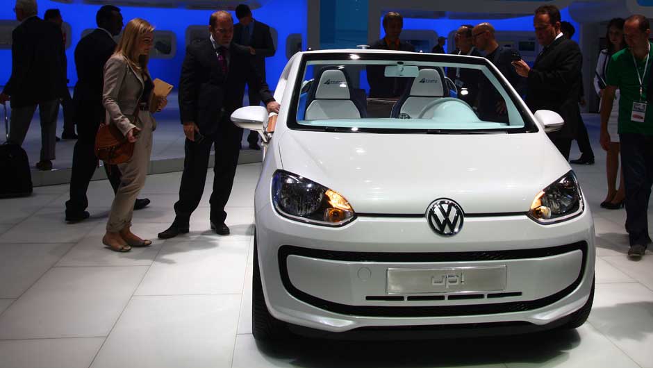 Volkswagen: estande em Frankfurt