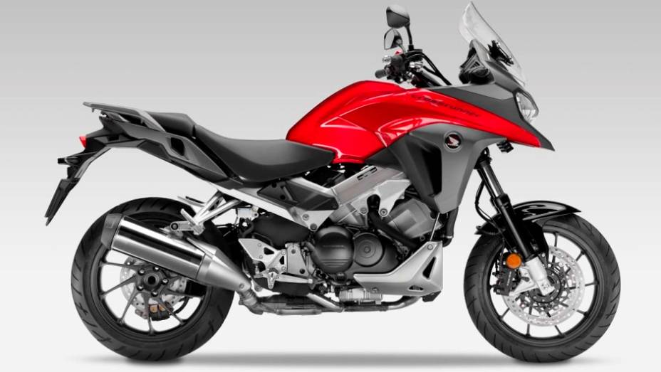 Honda VFR800X Crossrunner | <a href="https://quatrorodas.abril.com.br/moto/noticias/confira-novidades-salao-milao-2014-812658.shtml" rel="migration">Leia mais</a>