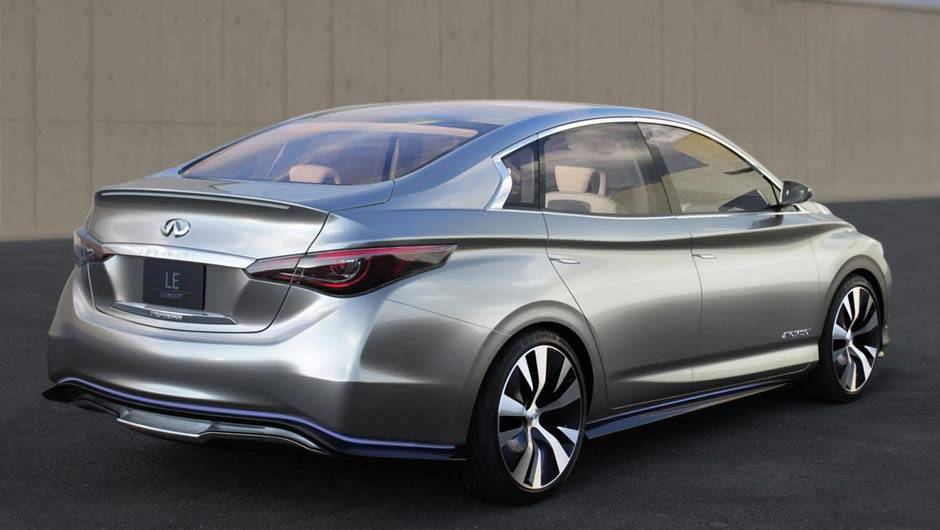 O teto tem uma suave curvatura que termina na parte de tr&aacute;s | <a href="https://quatrorodas.abril.com.br/saloes/nova-york/2012/infiniti-le-681440.shtml" rel="migration">Leia mais</a>