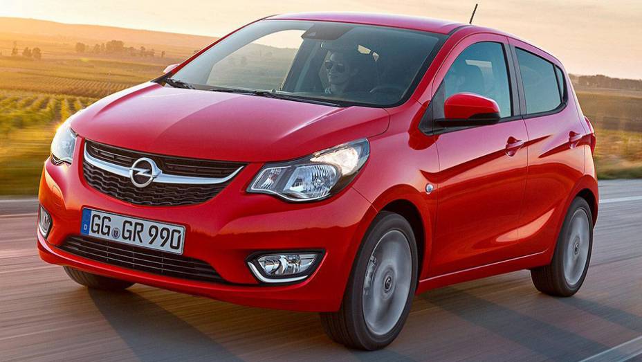 Opel lançou nesta quarta-feira (3) o Karl 2015 | <a href="https://quatrorodas.abril.com.br/noticias/saloes/genebra-2015/opel-lanca-karl-europa-819122.shtml" rel="migration">Leia mais</a>