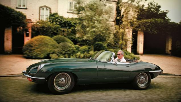 E-Type foi o primeiro carro de série a usar conceitos aerodinâmicos