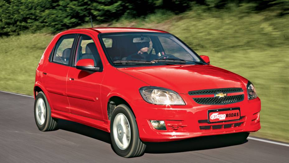 Em sétimo lugar no ranking está o Chevrolet Celta | <a href="http://quatrorodas.abril.com.br/noticias/mercado/carros-seminovos-mais-buscados-ofertados-online-2013-772030.shtml" target="_blank" rel="migration">Leia mais</a>