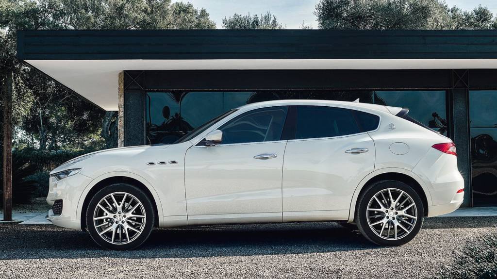 Maserati Levante Suspensão a ar oferece seis níveis de altura