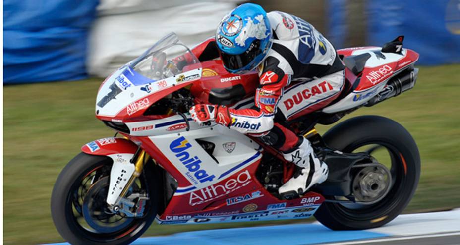 Carlos Checa, na Ducati 1098R