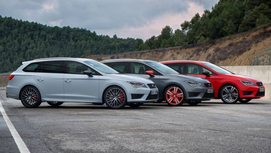 Seat Leon ST Cupra | <a href="https://quatrorodas.abril.com.br/noticias/saloes/genebra-2015/seat-mostra-novo-leon-st-cupra-834202.shtml" rel="migration">Leia mais</a>