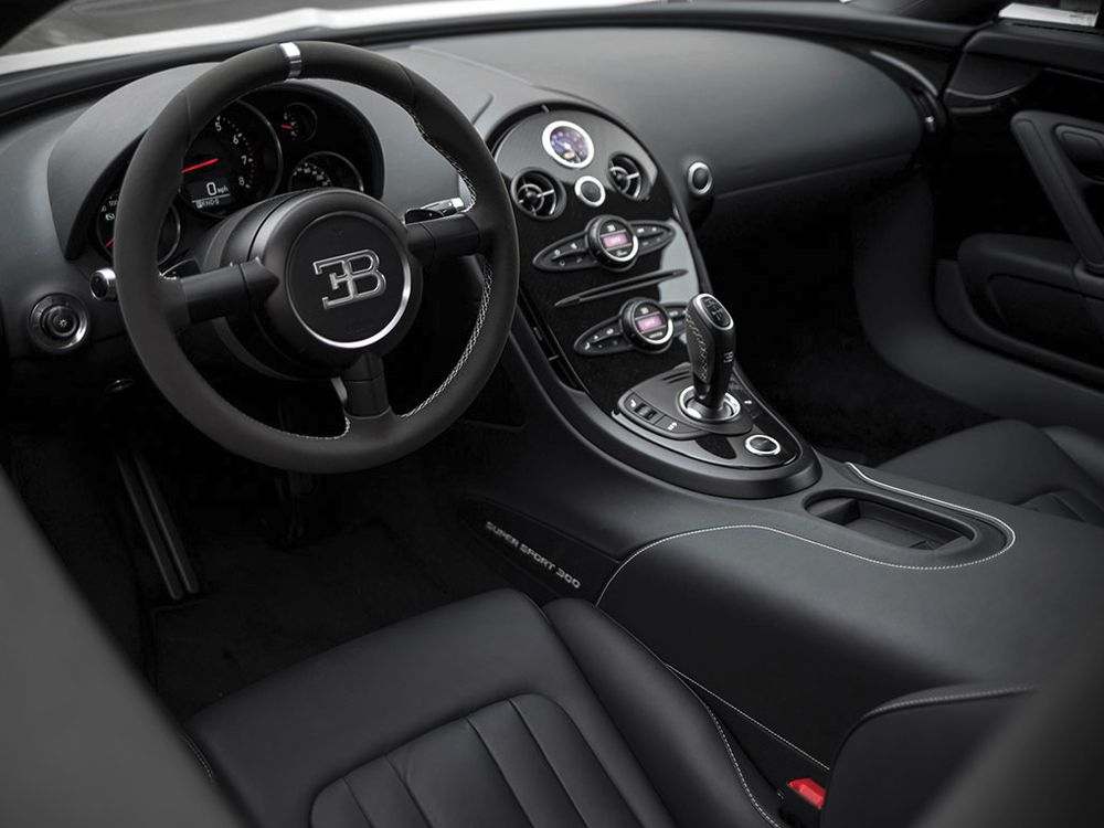 Bugatti Veyron Super Sport 300 cabine
