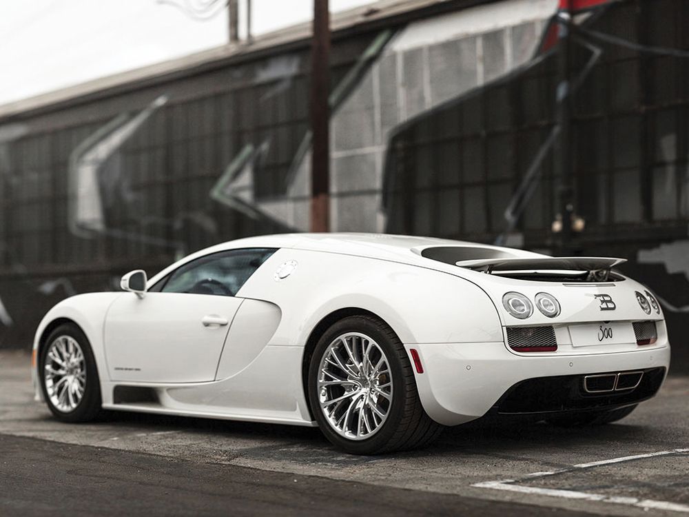 Bugatti Veyron Super Sport 300 Último e mais potente Bugatti Veyron cupê fabricado vai a leilão