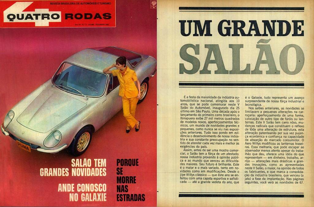 Quatro Rodas / dezembro de 1966 Quatro Rodas / dezembro de 1966