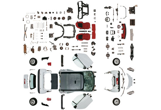 Desmonte do Smart ForTwo