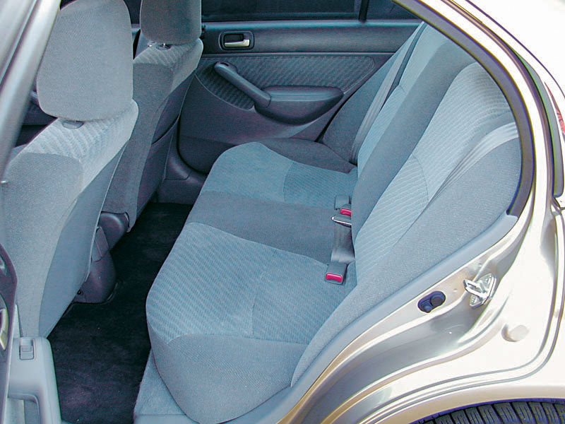 Honda Civic No Civic de sétima geração, assoalho era plano