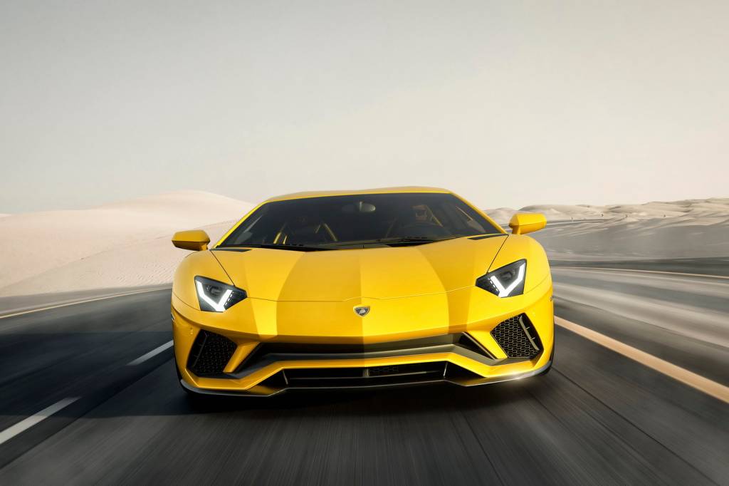 Lamborghini Aventador S de frente