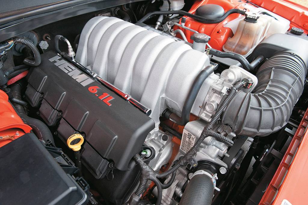 Motor do Dodge Challenger SRT V8