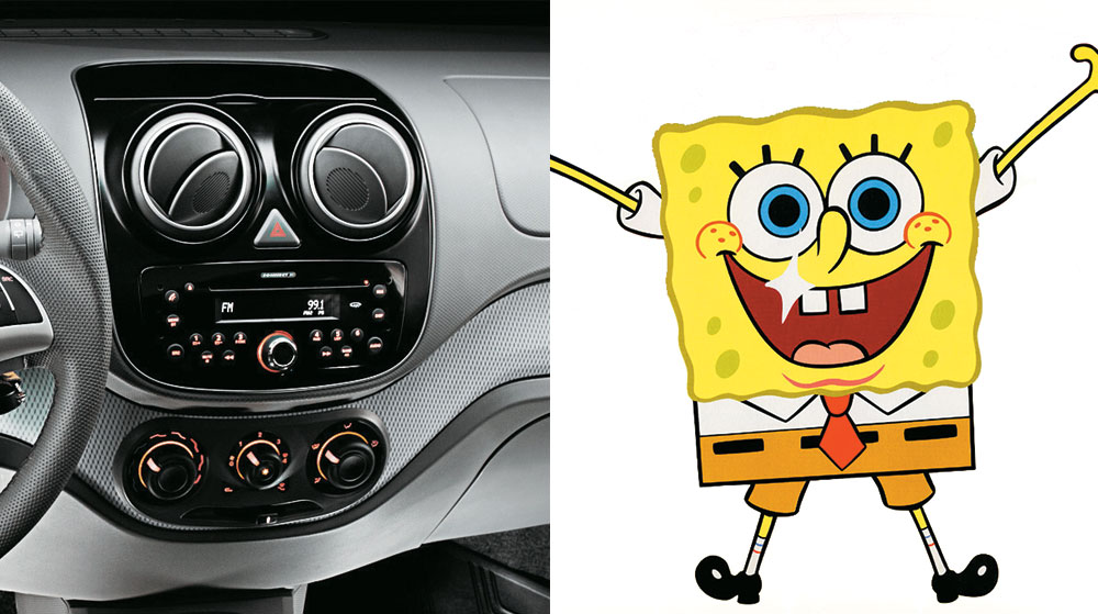 Fiat e Bob Esponja