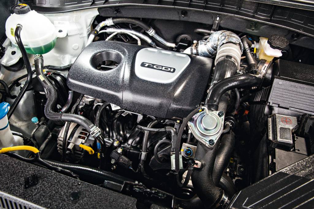 Hyundai New Tucson Motor 1.6 com turbo e injeção direta rende mais que o 2.0 flex do Compass