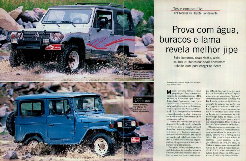 comparativo-jpx-montex-toyota-bandeirante Comparativo JPX Montex, Toyota Bandeirante