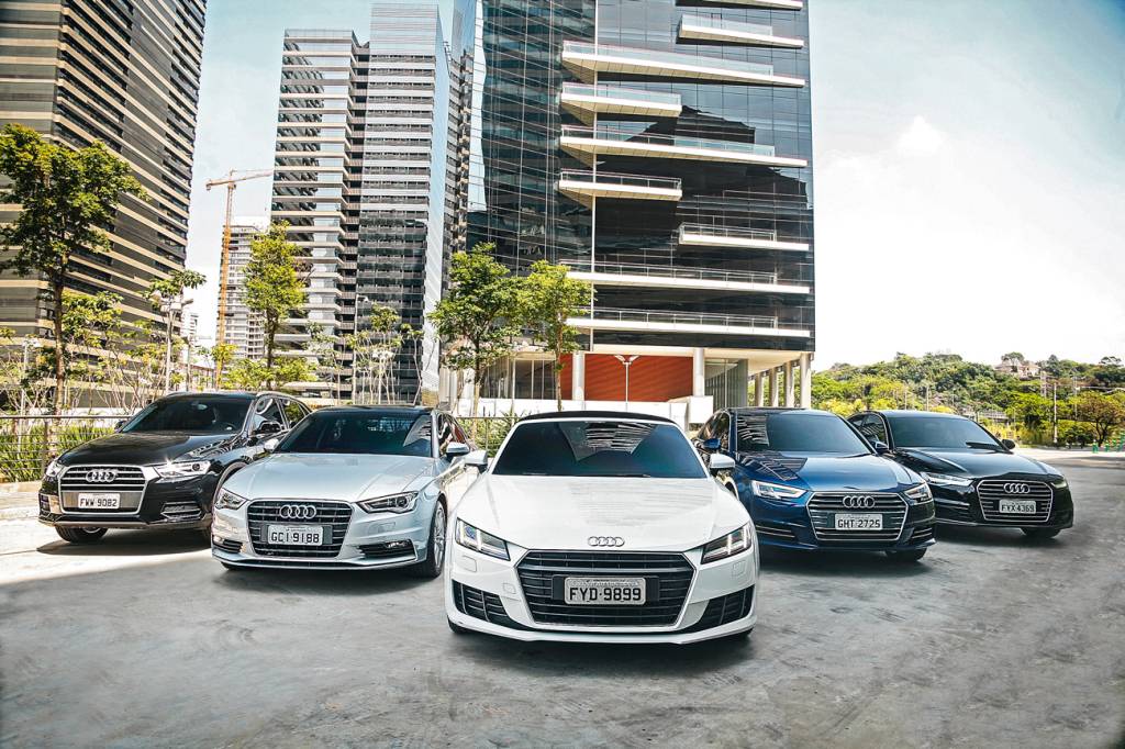 Cinco modelos estão disponíveis no Audi Share