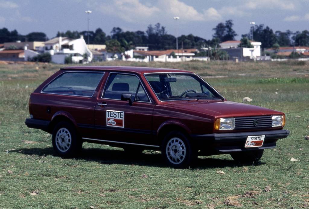 Quantum CD x Caravan Diplomata x Scala Ghia x Parati GLS x Panorama CL Parati GLS: primeiro lugar em estabilidade e posição de dirigir