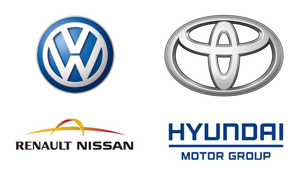 VW - Toyota - Renault-Nissan - Hyundai