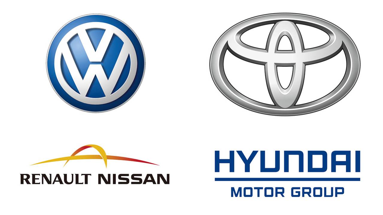 VW - Toyota - Renault-Nissan - Hyundai