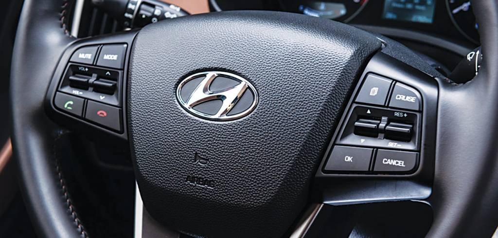 Hyundai Creta Comandos no volantes estão disponíveis em todas as versões