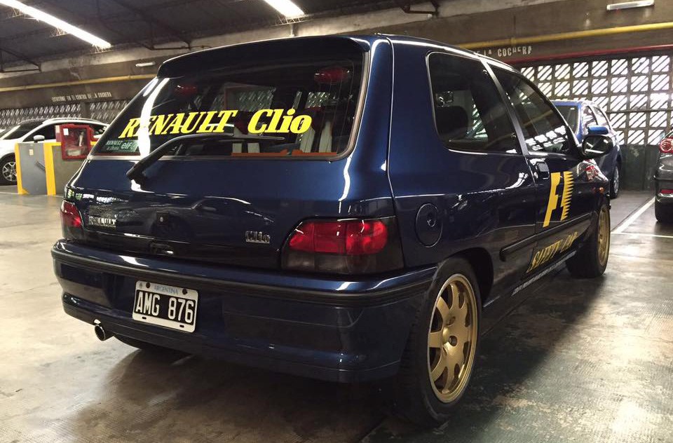 Clio Williams Safety Car Clio Williams Safety Car 3x4 de traseira