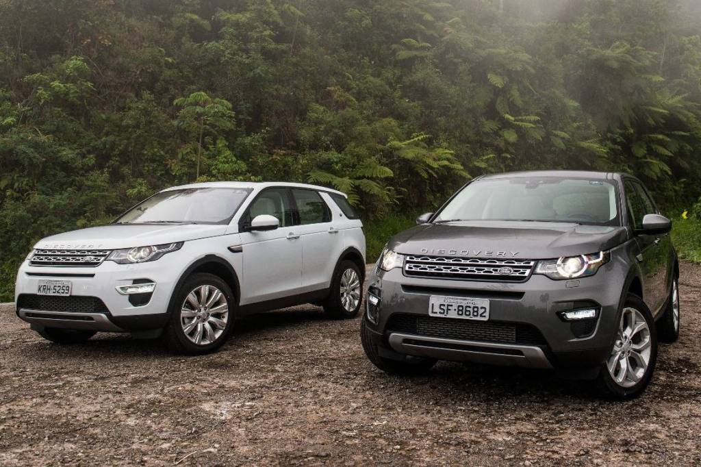 Discovery Sport e Evoque são feitos no Brasil desde o ano passado