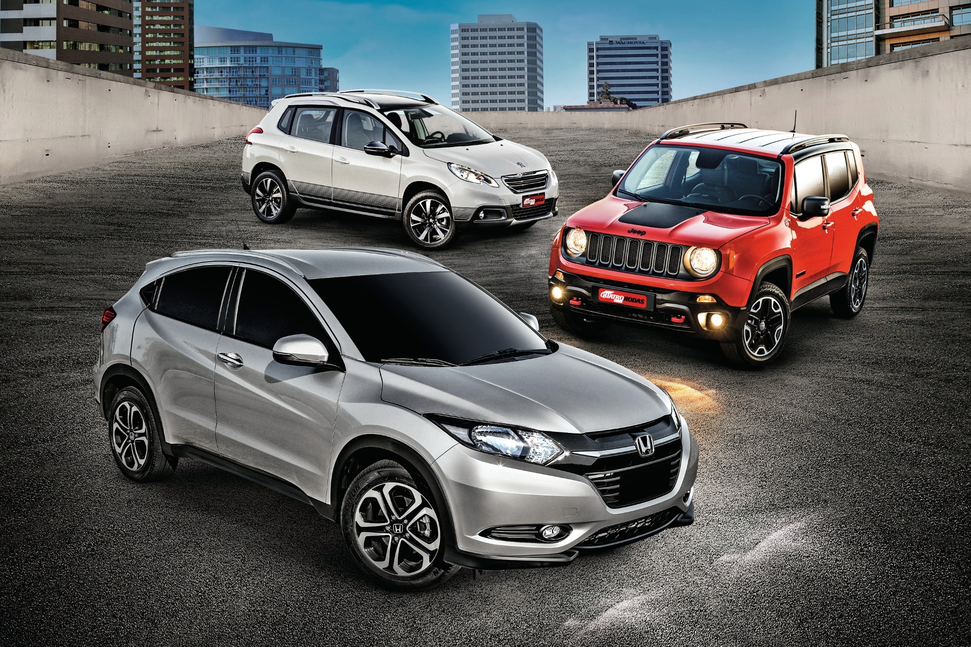 Comparativo SUVs compactos