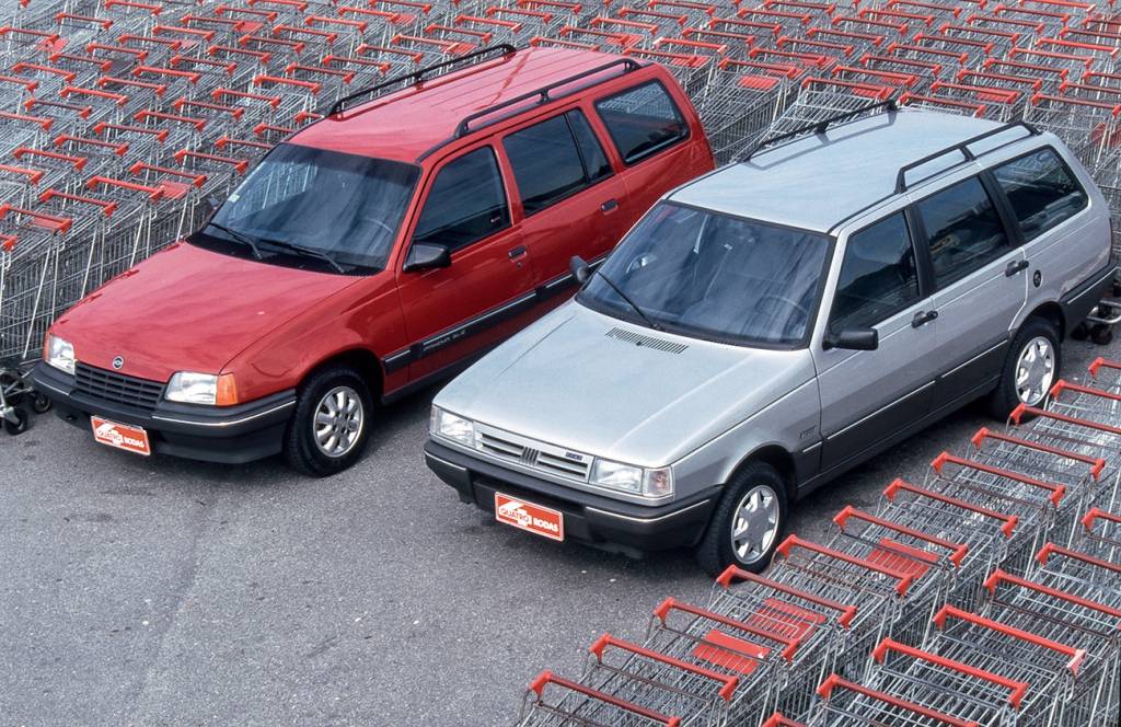 Grandes Comparativos: Fiat x Chevrolet Entre as peruas, a Elba reunia mais qualidades que a Ipanema