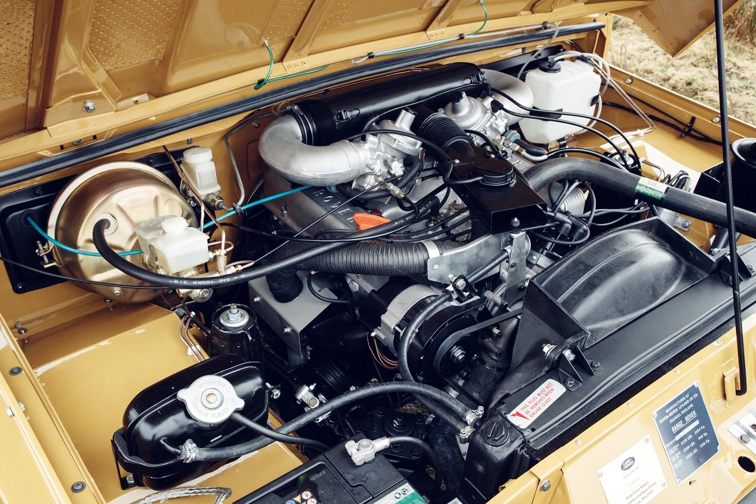 Range Rover Reborn motor