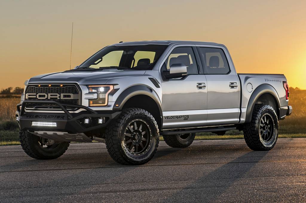 Hennessey VelociRaptor 600 Twin Turbo Apenas 100 unidades serão preparadas pela Hennessey em 2017