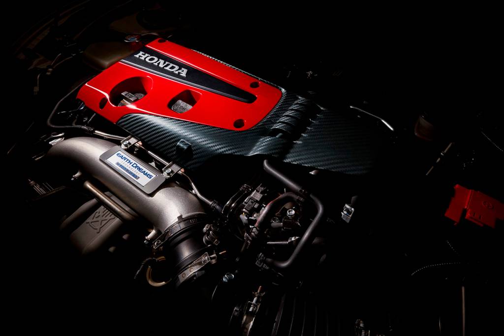 Honda Civic Type R Motor 2.0 VTEC turbo produz 320 cv e 40,5 mkgf