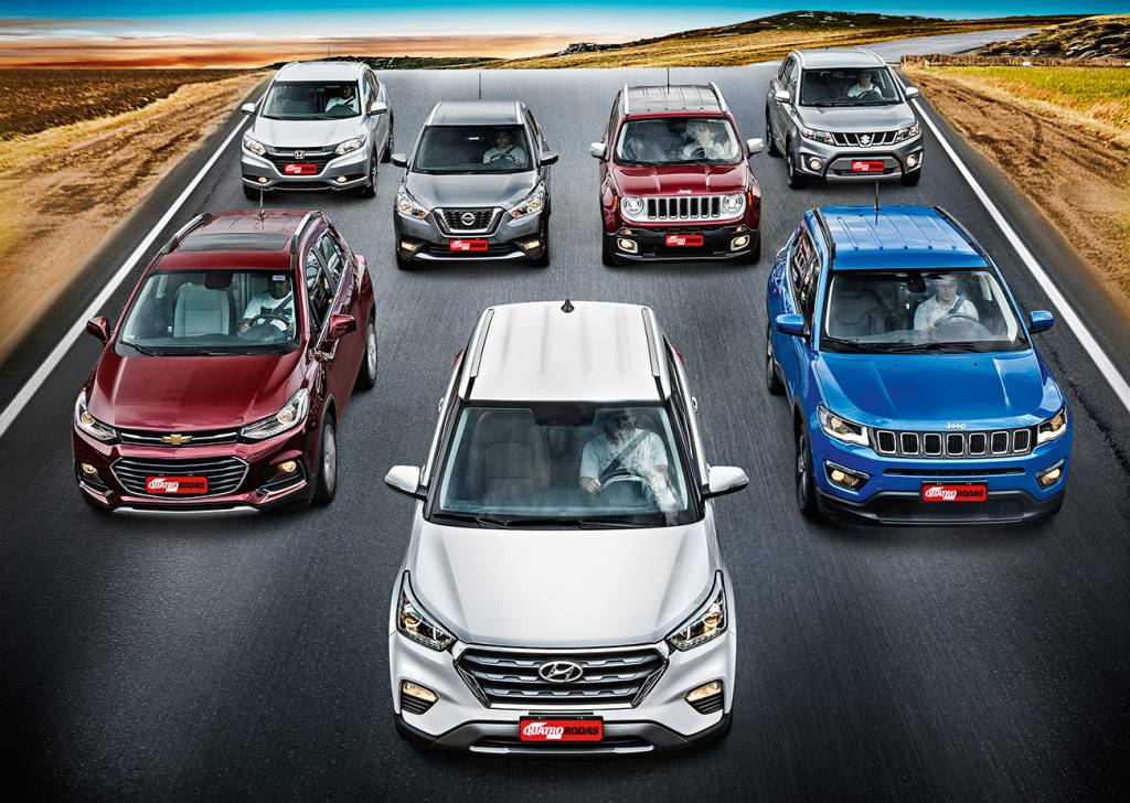 HR-V, Kicks, renegade, Vitara, Tracker, Creta e Compass: qual o melhor?