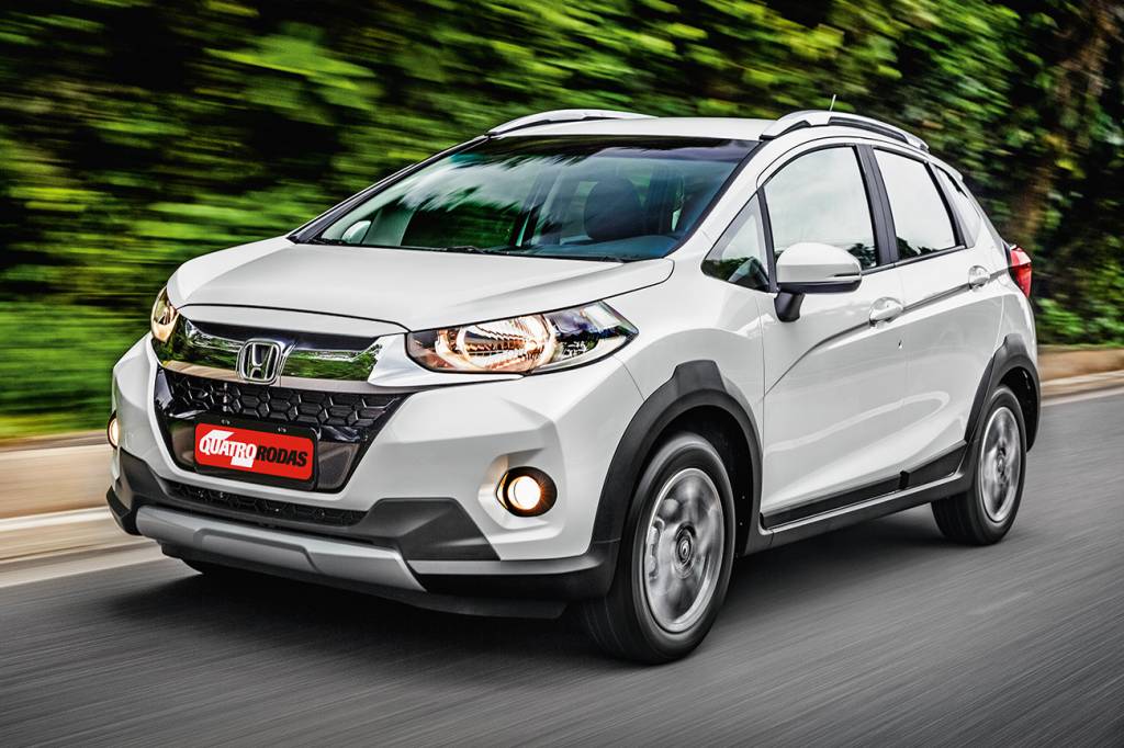 Honda WR-V Quem vê cara não percebe que o WR-V é, na verdade, um Fit aventureiro