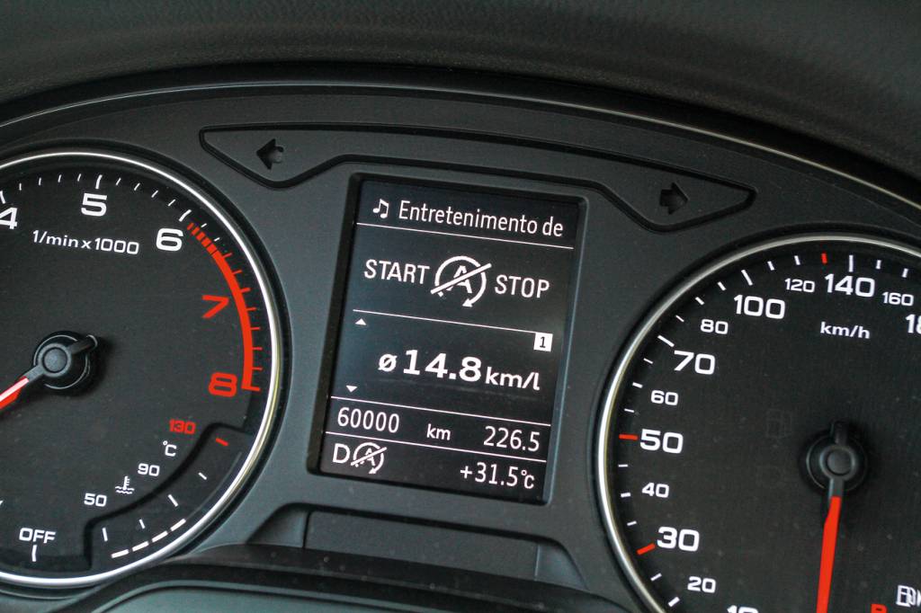 Ao completar 60.000 km o nosso A3 passa por uma bateria de exames