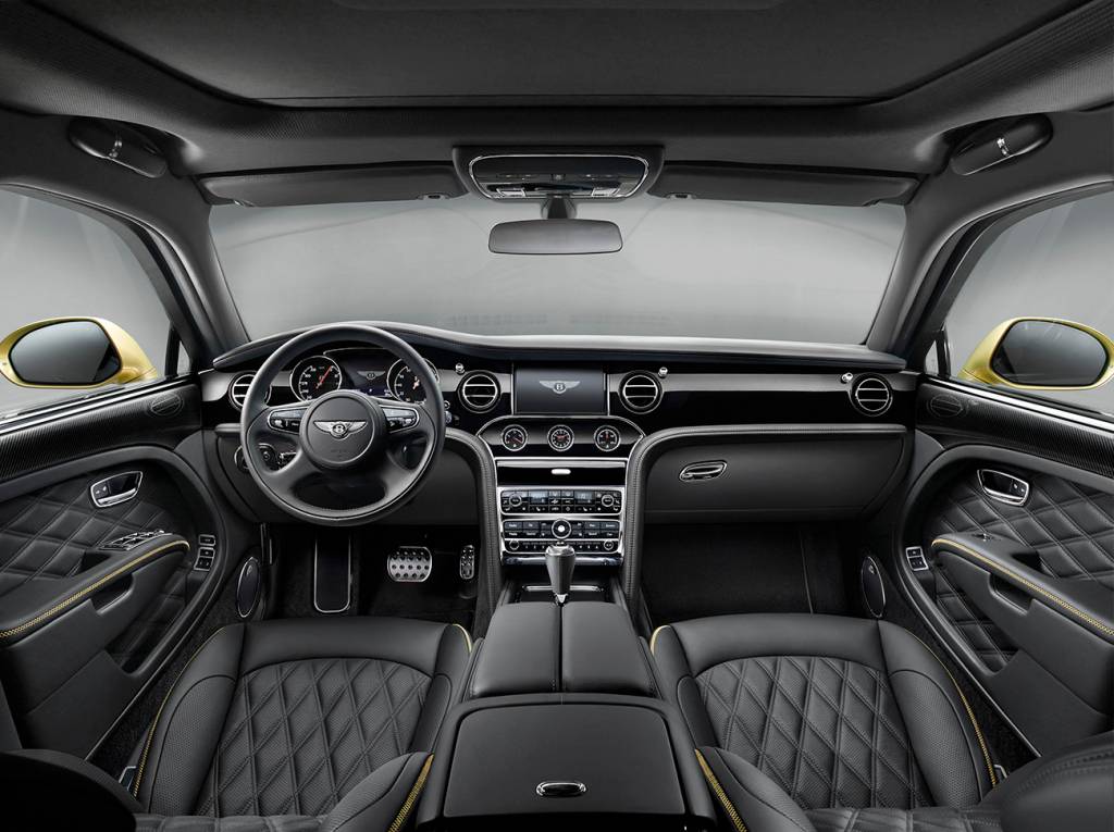Raridade: um Bentley com interior monocromático