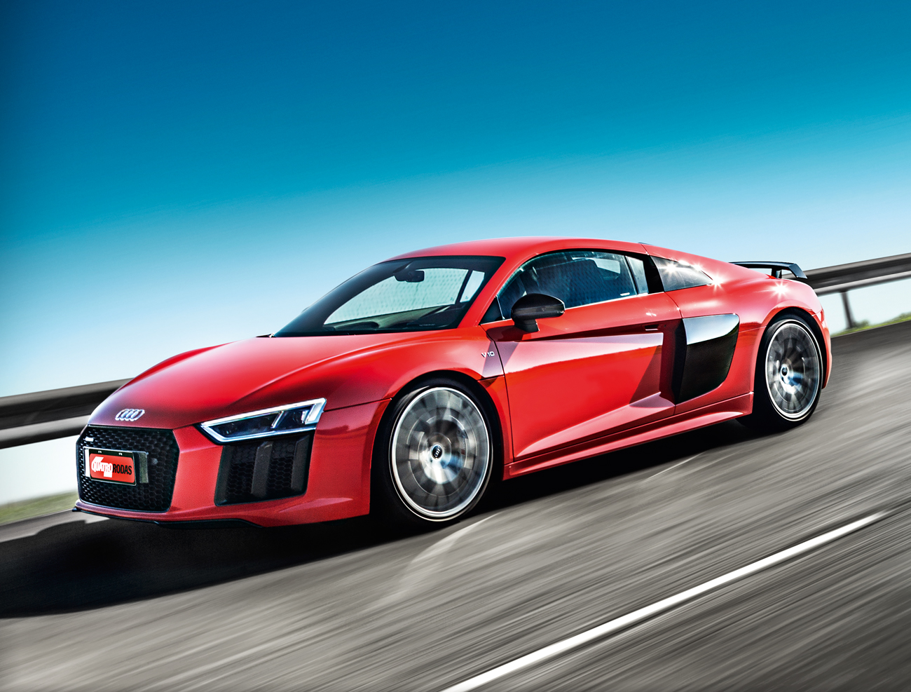 Audi R8 V10 Plus Aspiracao E Transpiracao Quatro Rodas