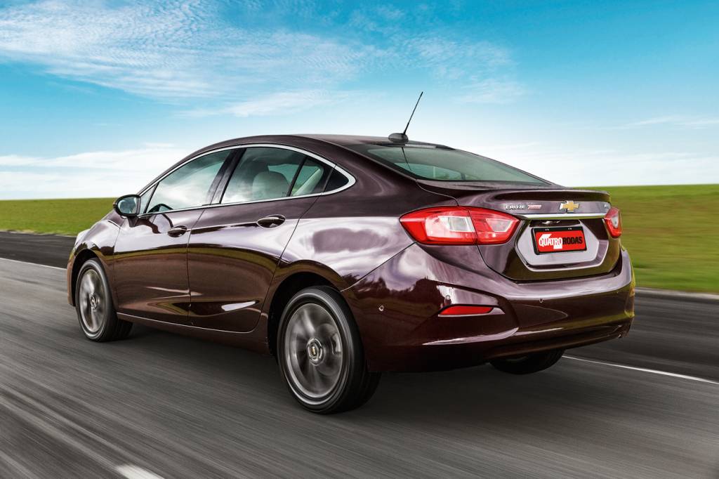 O Cruze teve o melhor desempenho no 0 a 100 km/h: 9 segundos