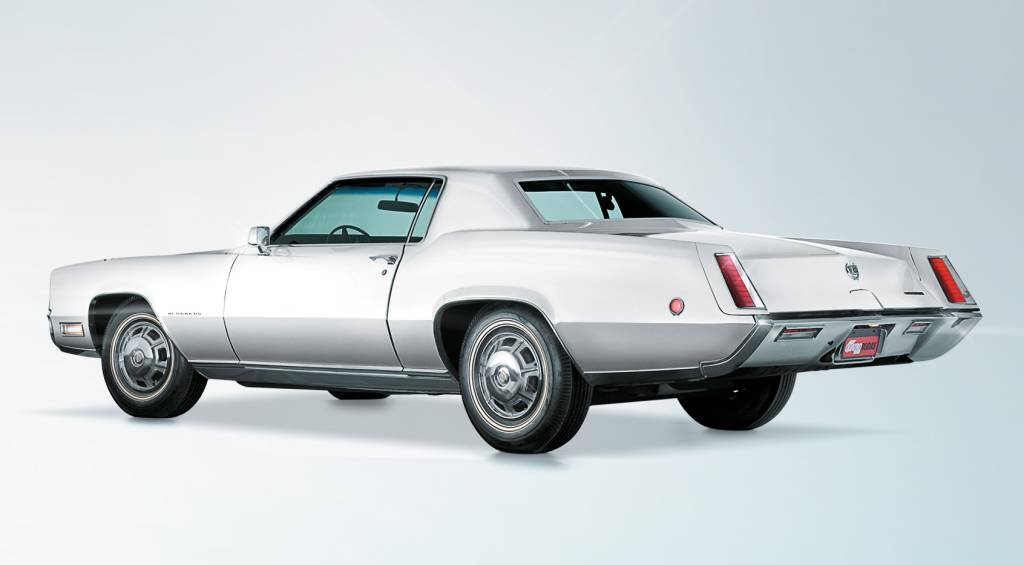 Apesar de seus 5,61 m, o Eldorado 1968 era um cupê de 2 portas