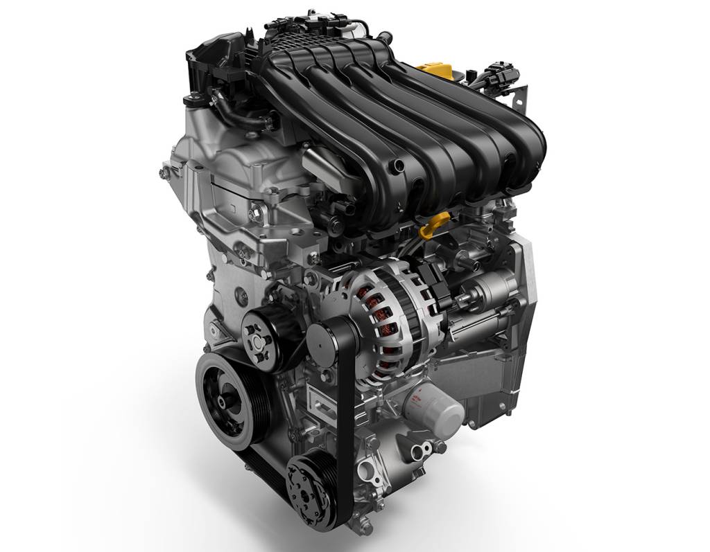 Motor 1.6 16V SCe tem mais potência e torque