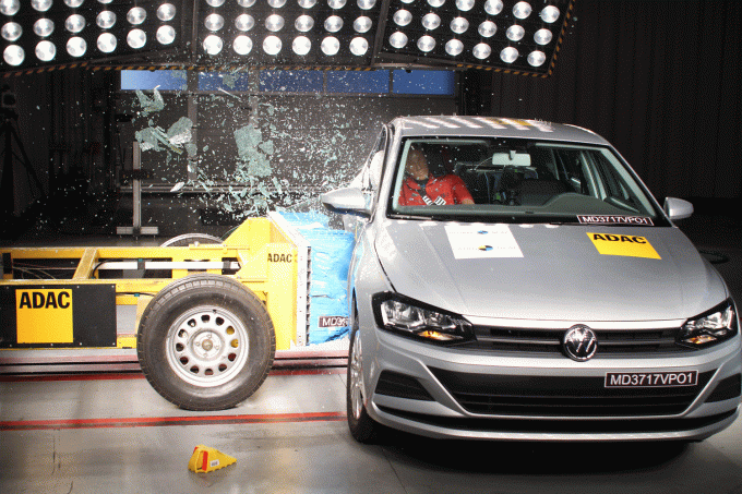 VW Polo Crash test